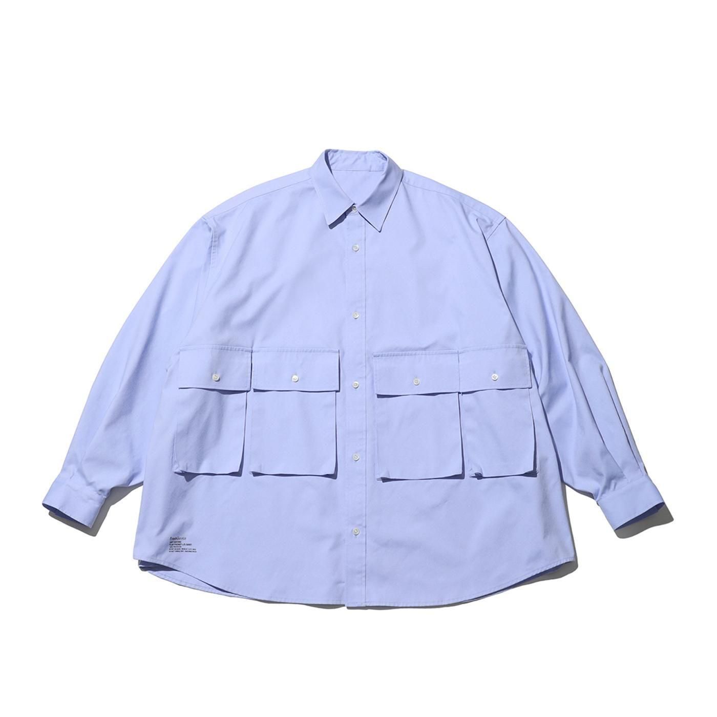 FreshService * DRY OXFORD FLAP POCKET L/S SHIRT(4Ÿ)