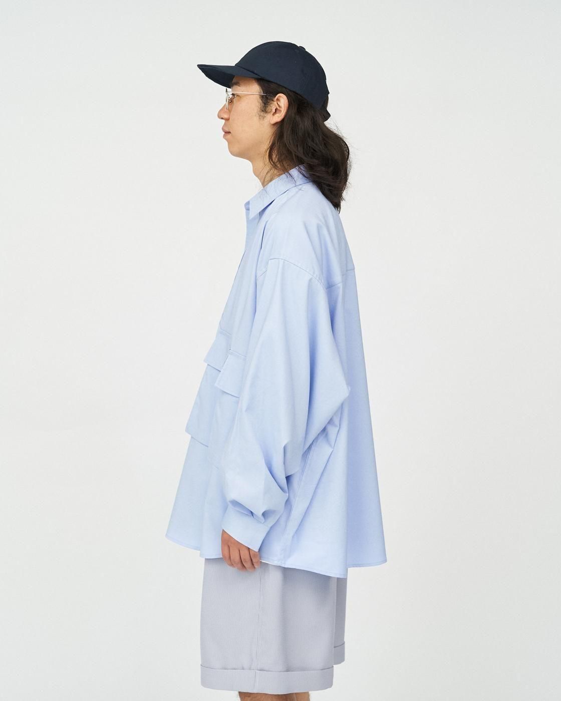 FreshService * DRY OXFORD FLAP POCKET L/S SHIRT(4Ÿ)