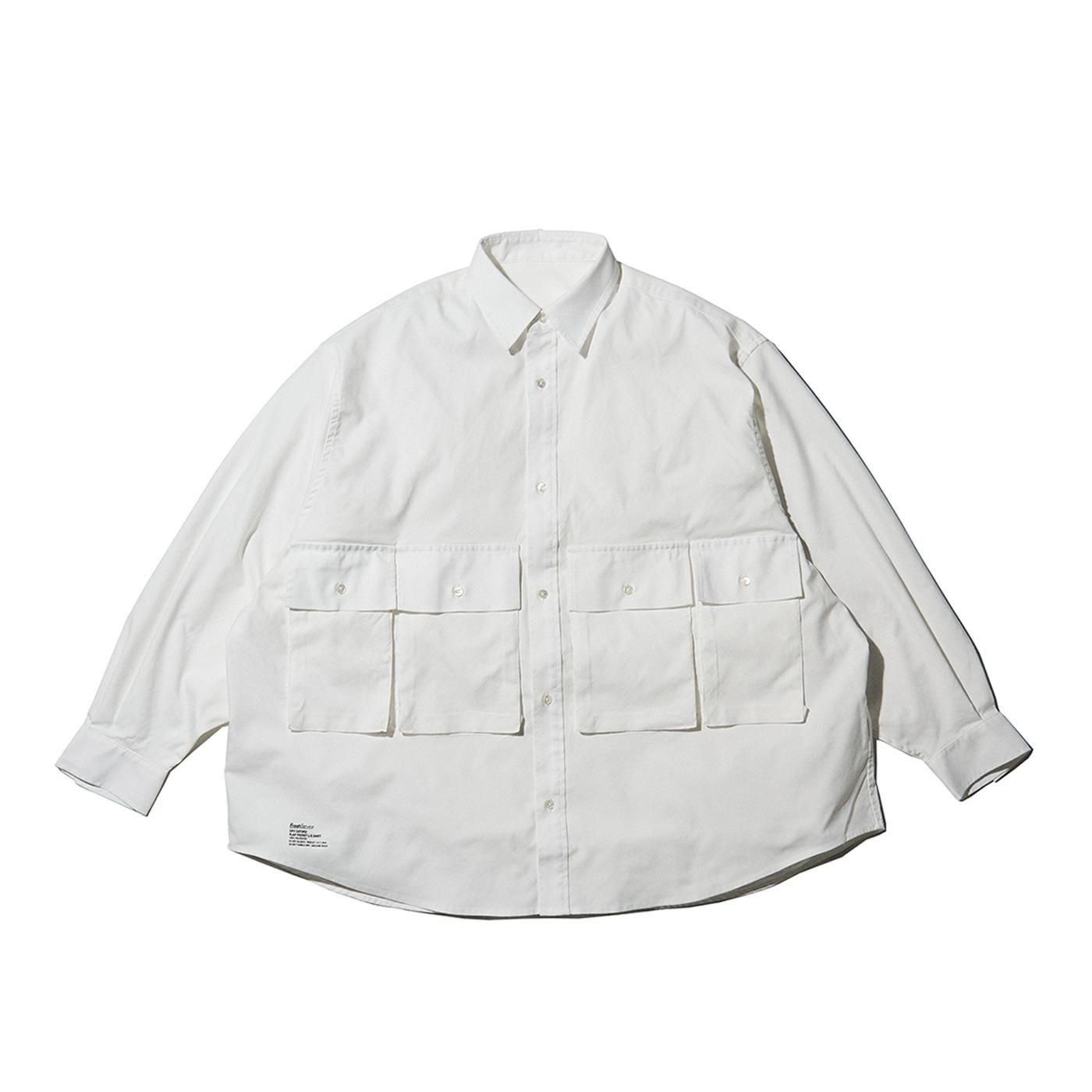 FreshService * DRY OXFORD FLAP POCKET L/S SHIRT(4Ÿ)
