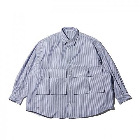 FreshService * DRY OXFORD FLAP POCKET L/S SHIRT(4Ÿ)