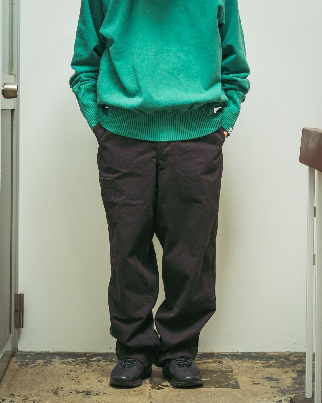 TUKI * 0190 Pocket Trousers G/D * Black