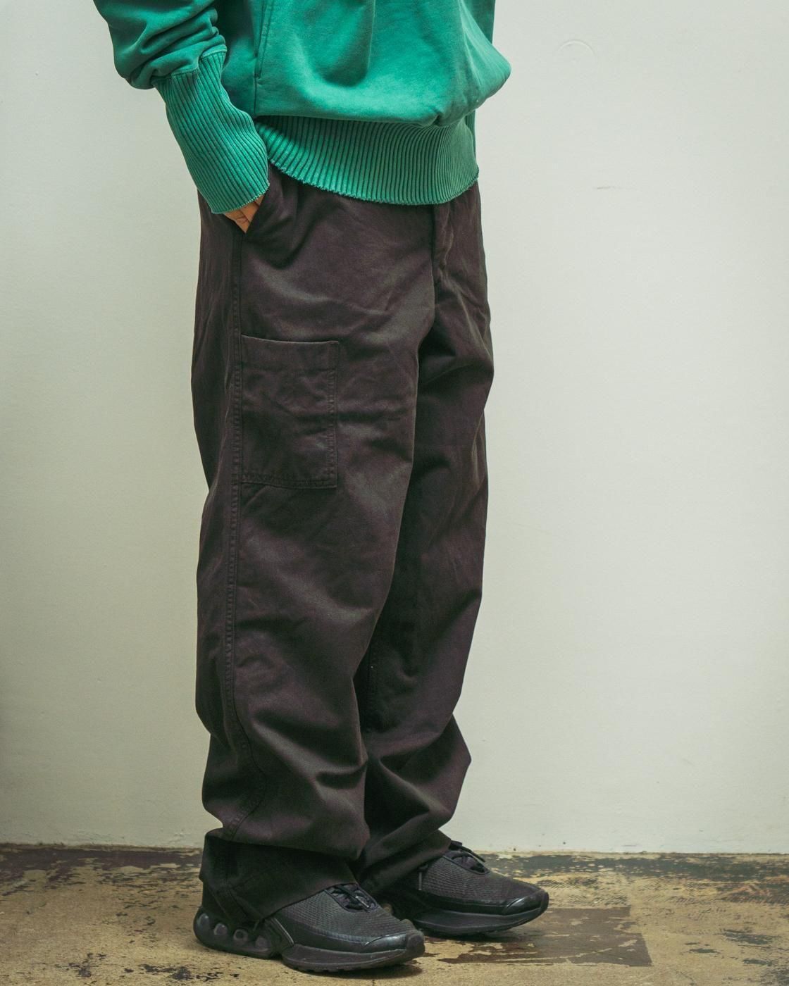 TUKI * 0190 Pocket Trousers G/D * Black