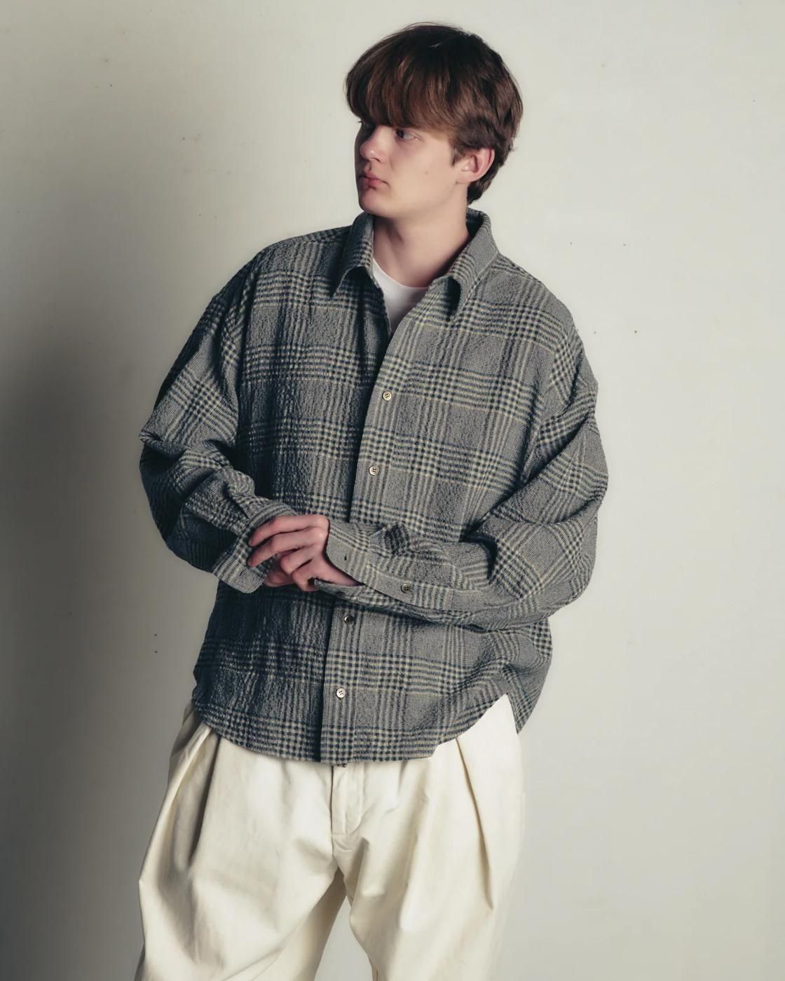 is-ness * CHECKERED STANDARD SHIRT(2Ÿ)