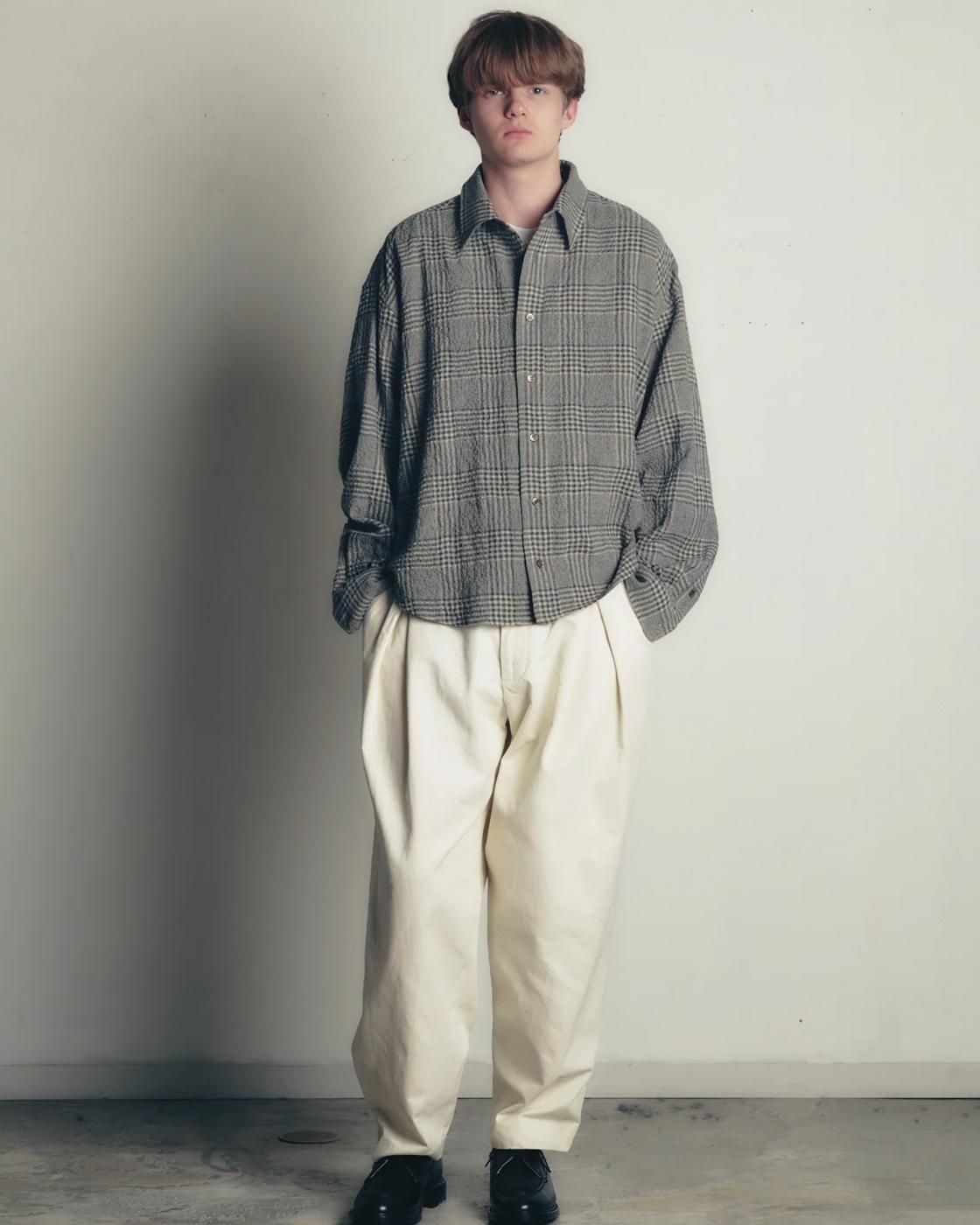is-ness * CHECKERED STANDARD SHIRT(2Ÿ)