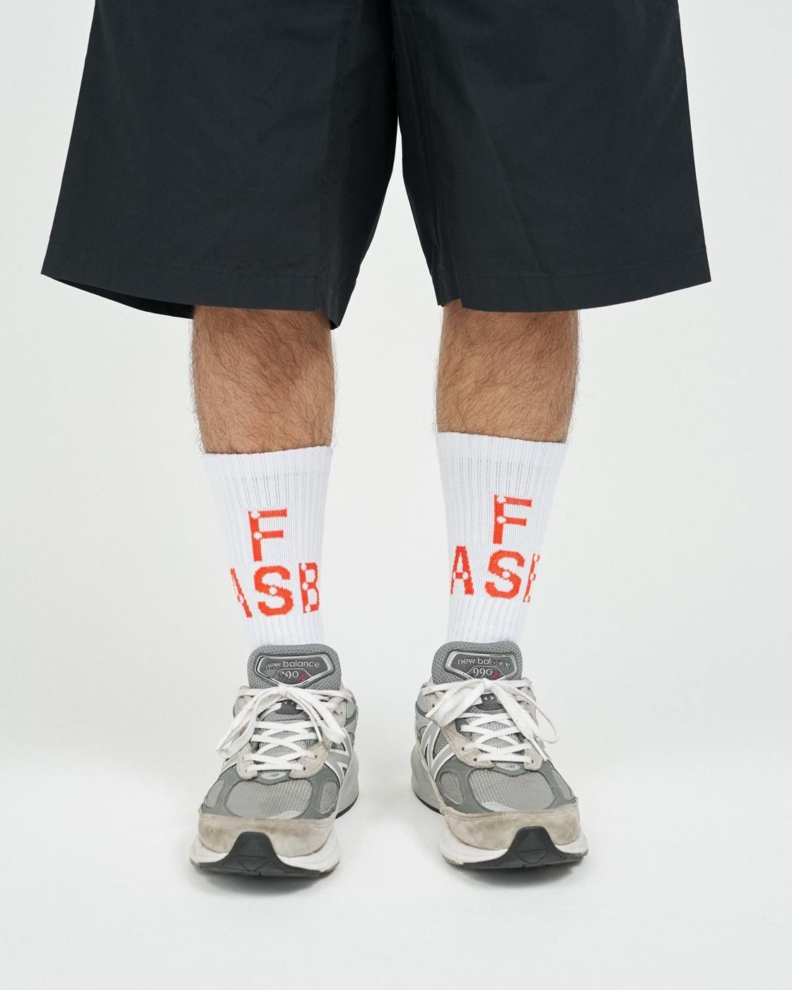 FreshService * FSC253-90161AS AS/FS 2-PACK SOCKS * White/Black