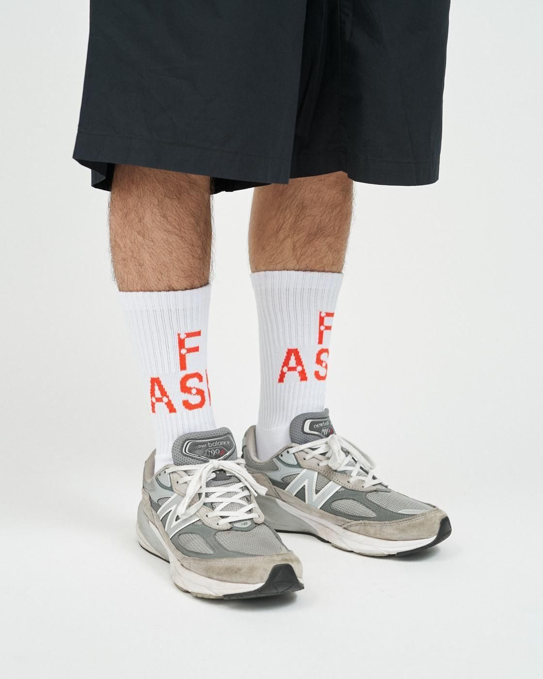 FreshService * FSC253-90161AS AS/FS 2-PACK SOCKS * White/Black