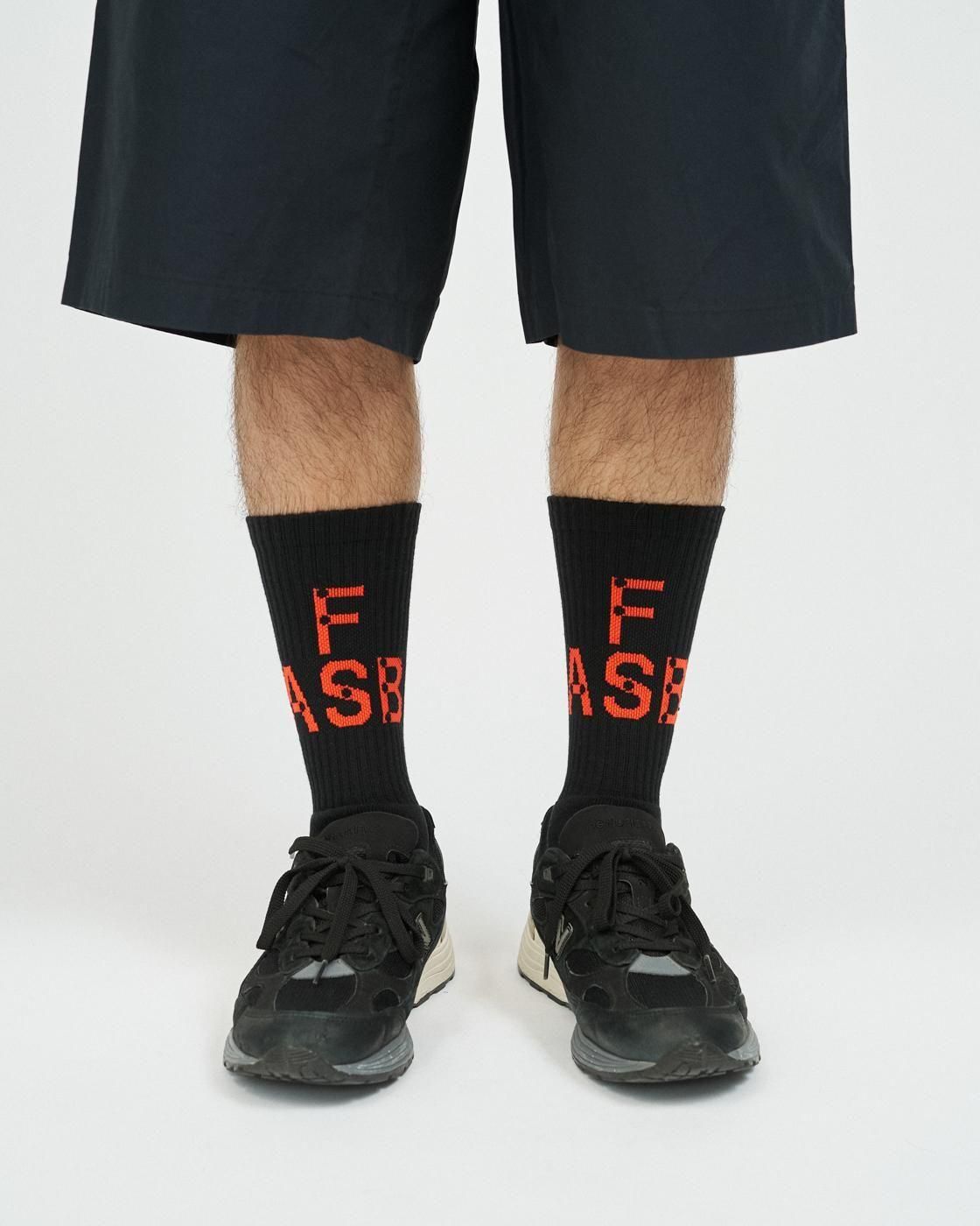 FreshService * FSC253-90161AS AS/FS 2-PACK SOCKS * White/Black