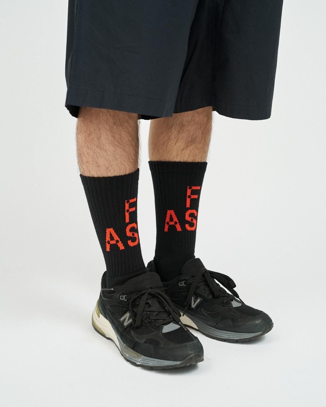 FreshService * FSC253-90161AS AS/FS 2-PACK SOCKS * White/Black