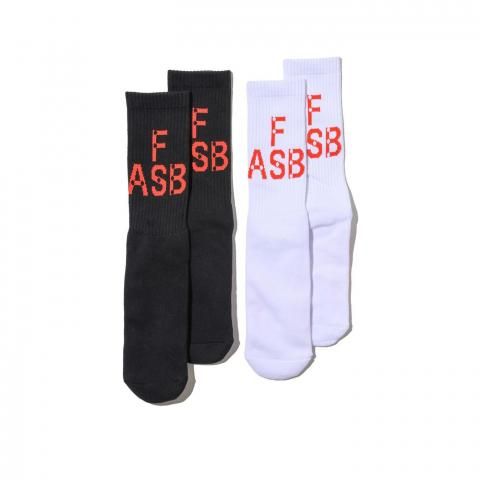 FreshService * FSC253-90161AS AS/FS 2-PACK SOCKS * White/Black