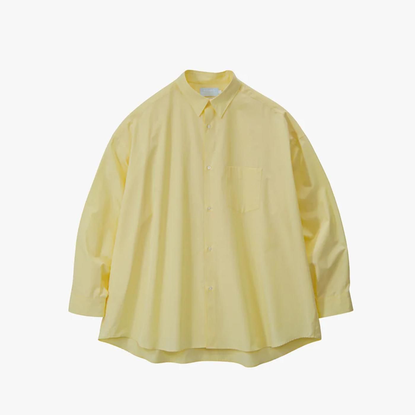 Graphpaper * GM253-50295 ALUMO for GP L/S Oversized Regular Collar Shirt(4Ÿ)