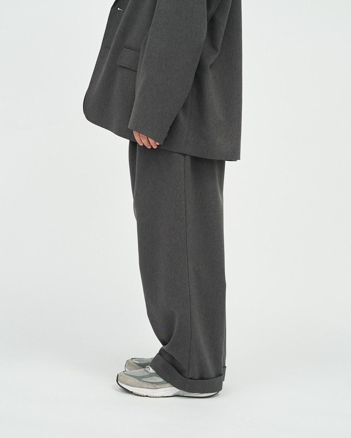 FreshService * FSC253-40122 SOLOTEX FULFLAN WIDE TROUSERS(3Ÿ)