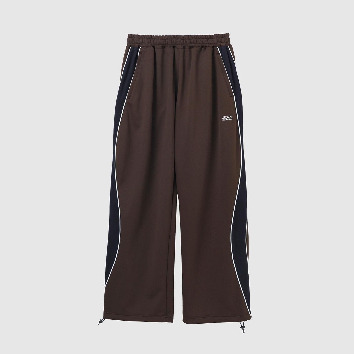 SEDAN ALL-PURPOSE * SD25F-PT05 OG Logo Track Pants * Brown/Black
