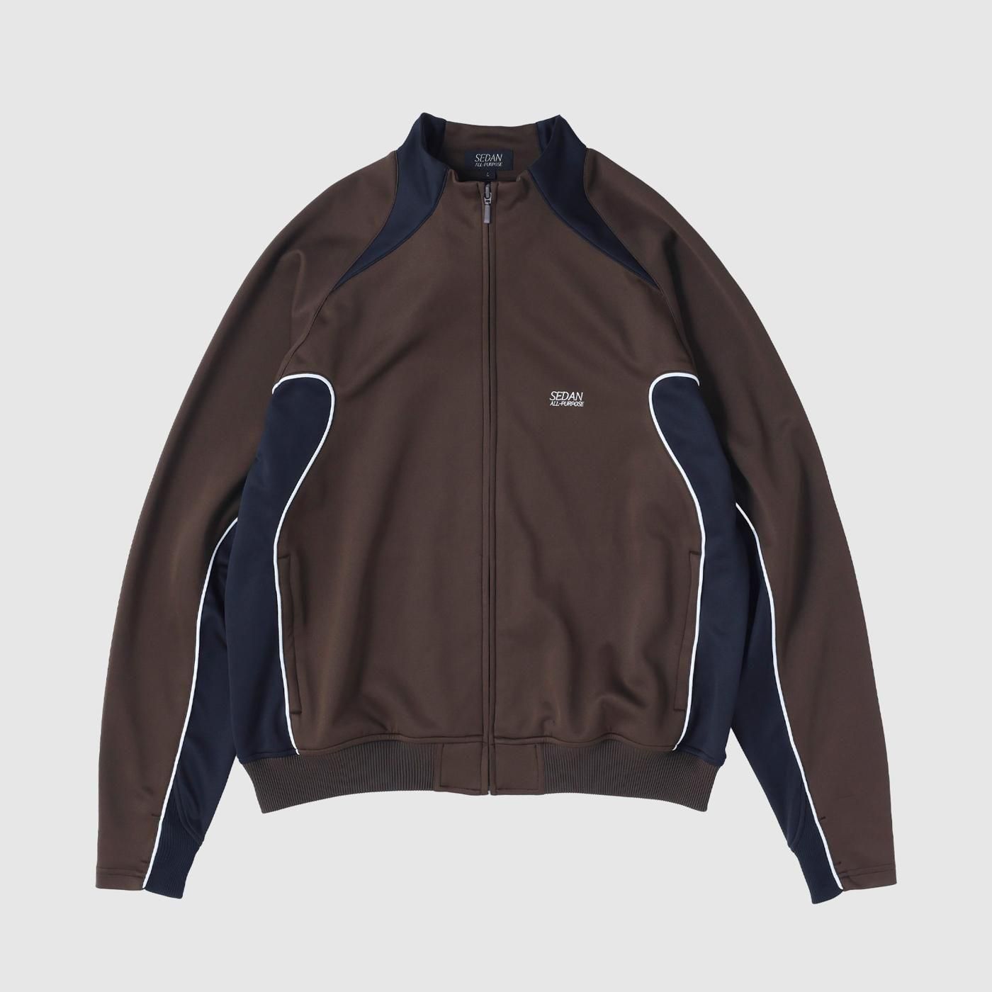 SEDAN ALL-PURPOSE * SD25F-CT04 OG Logo Track Jacket * Brown/Black