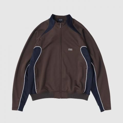 SEDAN ALL-PURPOSE * SD25F-CT04 OG Logo Track Jacket * Brown/Black