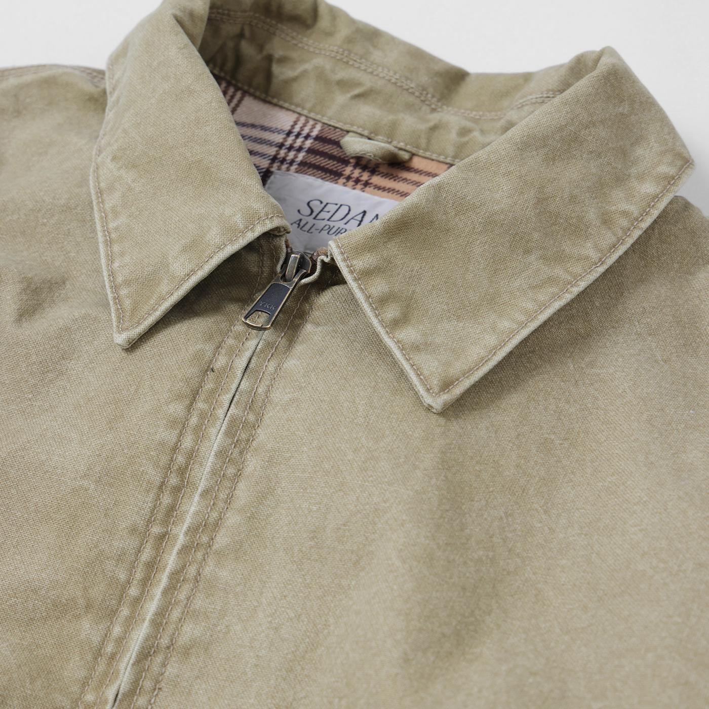 NO COLLAR DUCK ジャケット Dakota WorkPro Series Men's Cotton Duck Quilted Jacket Vest