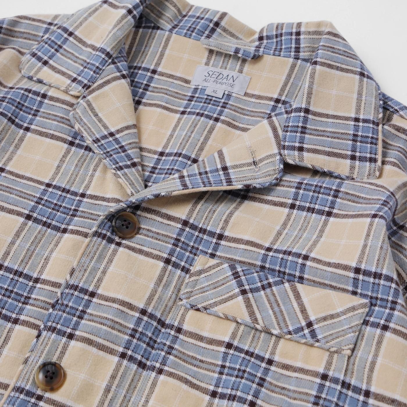SEDAN ALL-PURPOSE * SD25F-SH03 Plaid Sleeping Jacket(3Ÿ)