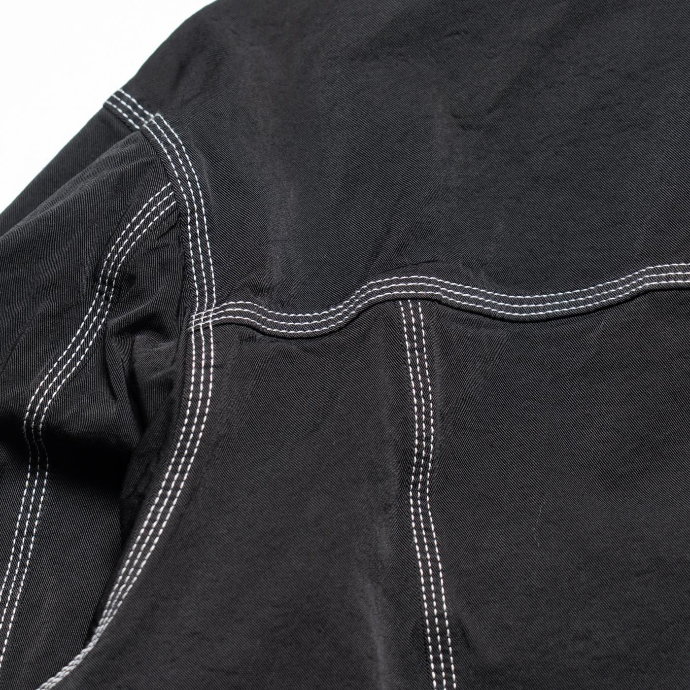 COMME des GARCONS HOMME * HP-J014 Nylon Span Twill Garment Dyed Jacket * Black