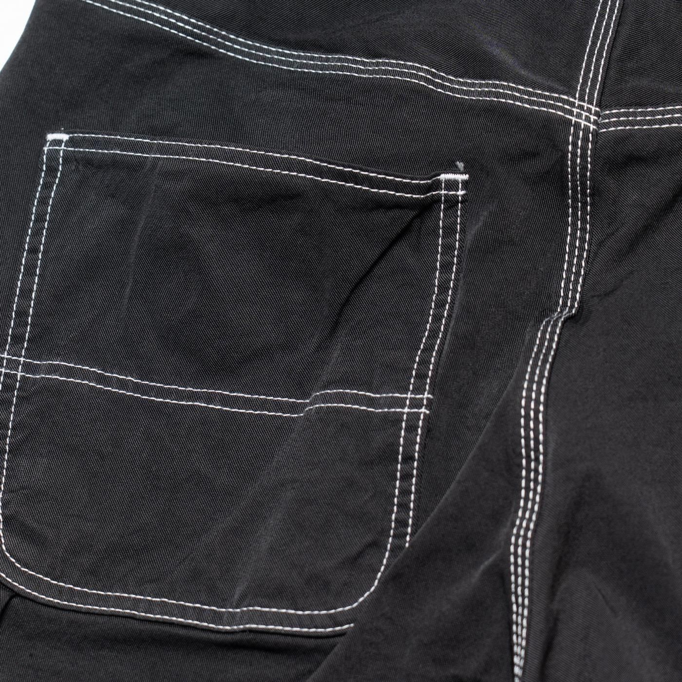 COMME des GARCONS HOMME * HP-P017 Nylon Span Twill Garment Dyed Painter Pants * Black