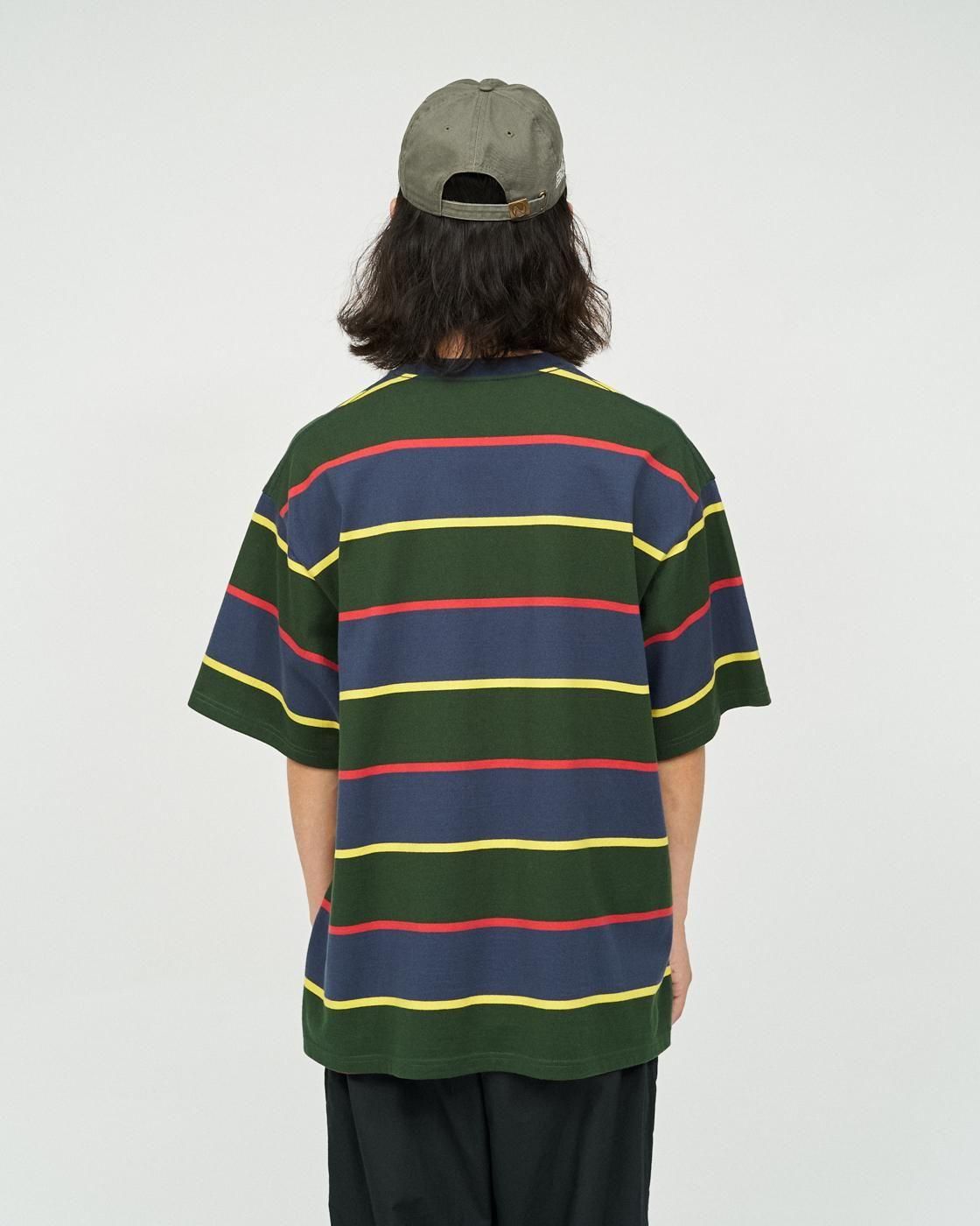 FreshService * FSC253-70132 MULTI BORDER S/S TEE(3Ÿ)