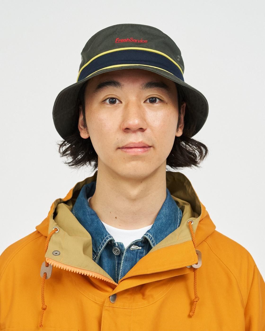 FreshService * FSP253-90216 COTTON TWILL BANDED BUCKET HAT(3Ÿ)