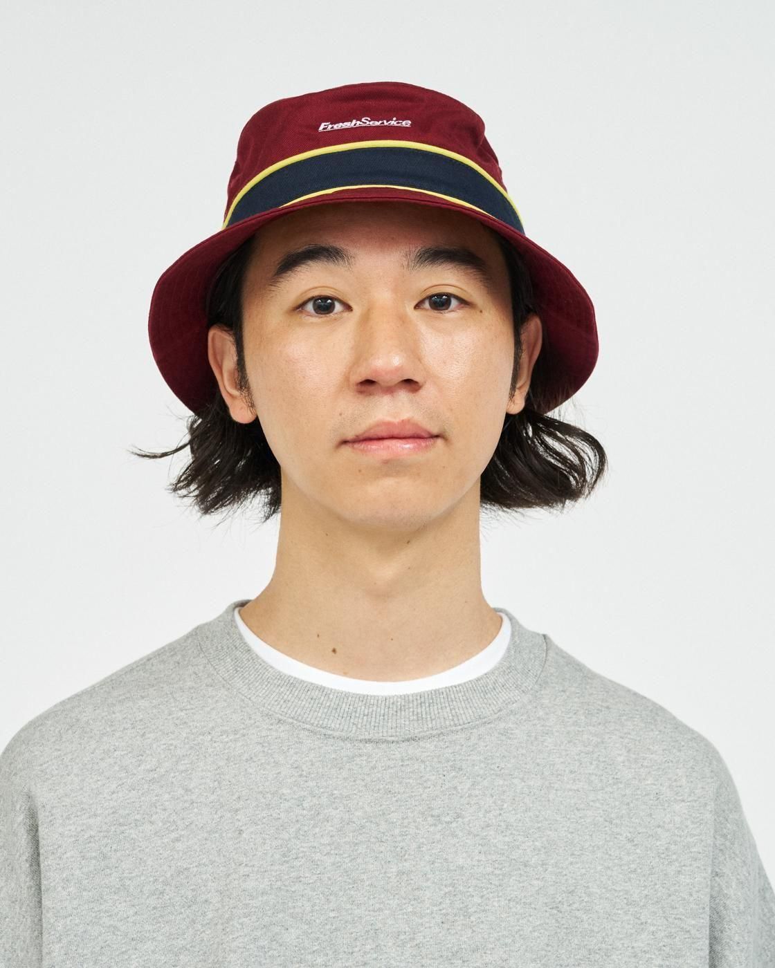 FreshService * FSP253-90216 COTTON TWILL BANDED BUCKET HAT(3Ÿ)