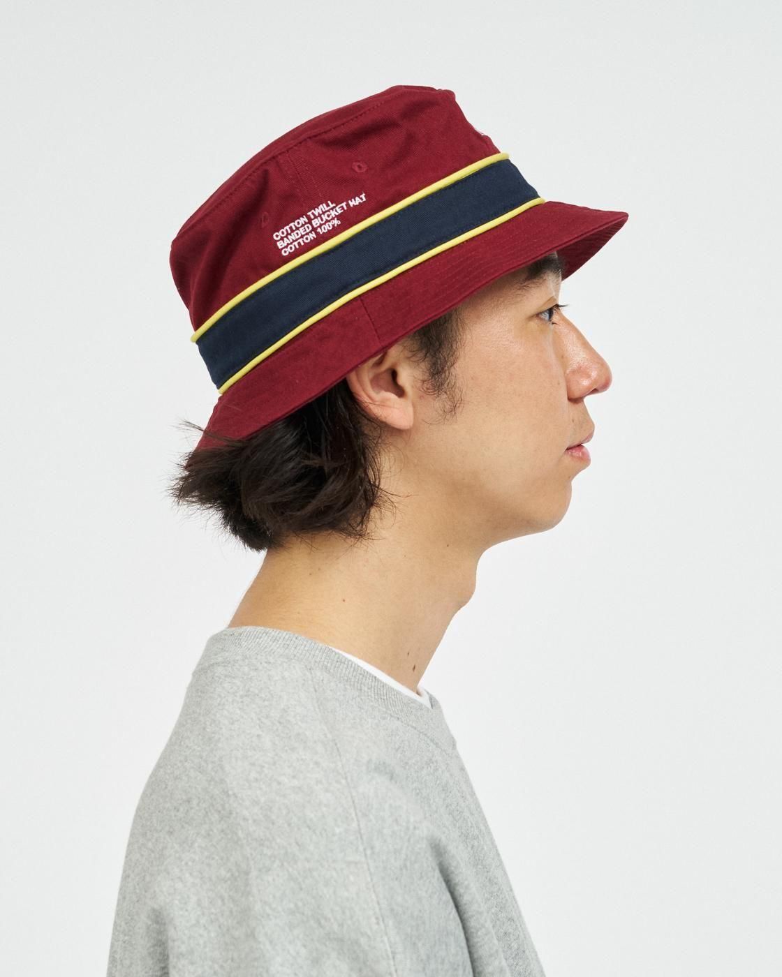 FreshService * FSP253-90216 COTTON TWILL BANDED BUCKET HAT(3Ÿ)