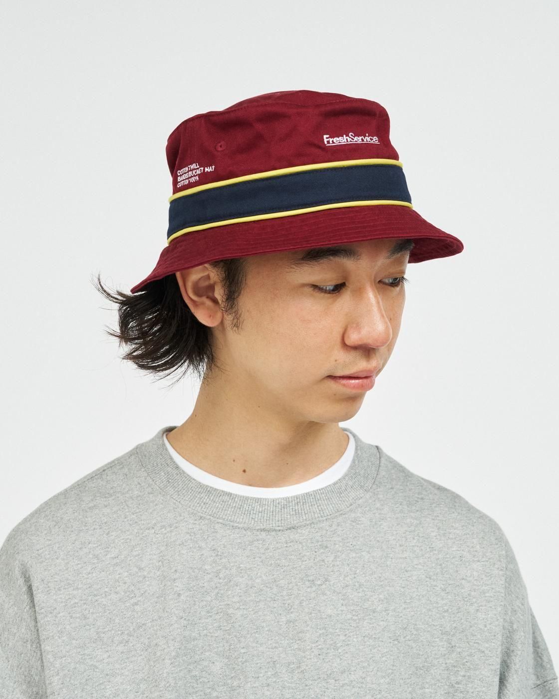 FreshService * FSP253-90216 COTTON TWILL BANDED BUCKET HAT(3Ÿ)