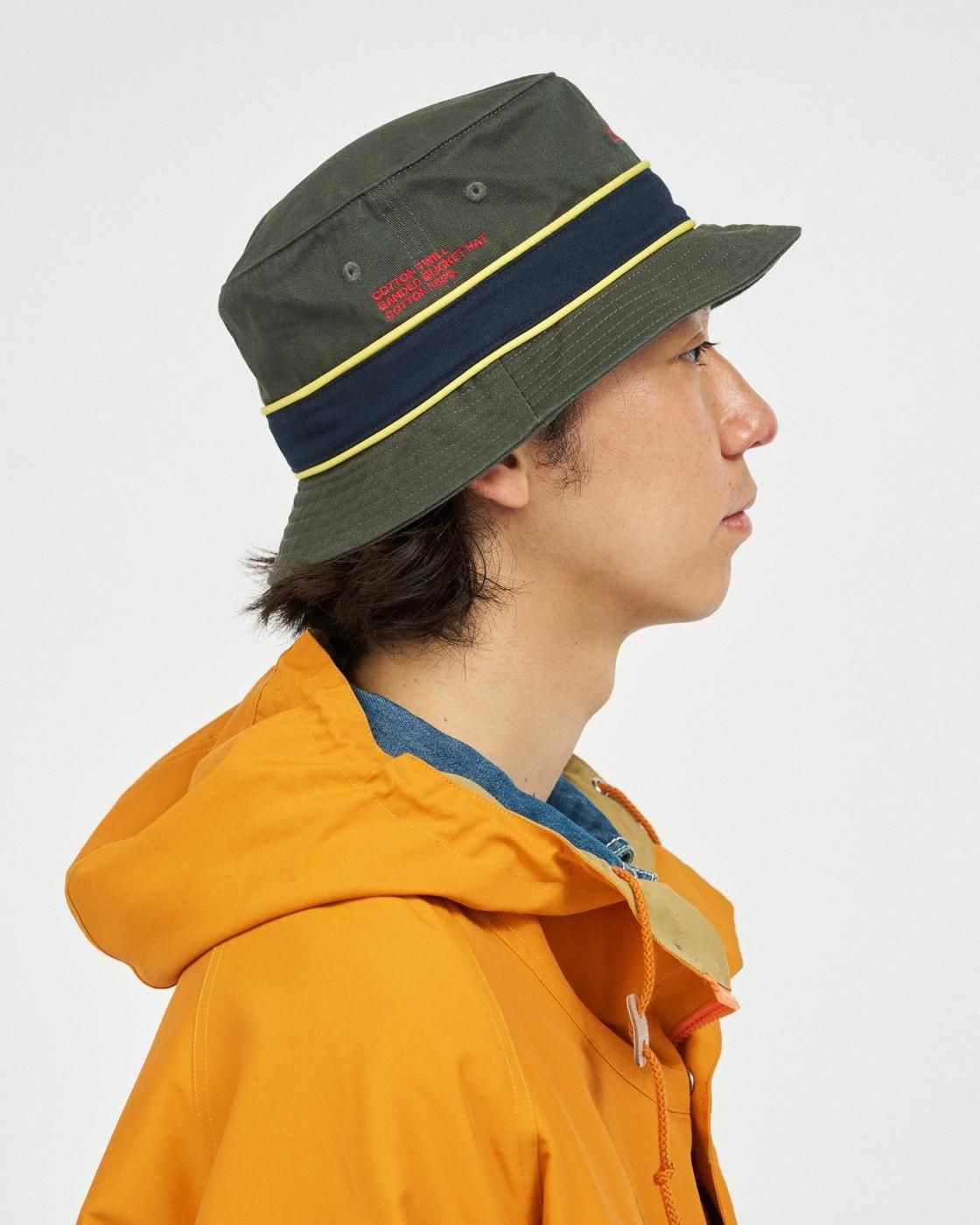 FreshService * FSP253-90216 COTTON TWILL BANDED BUCKET HAT(3Ÿ)