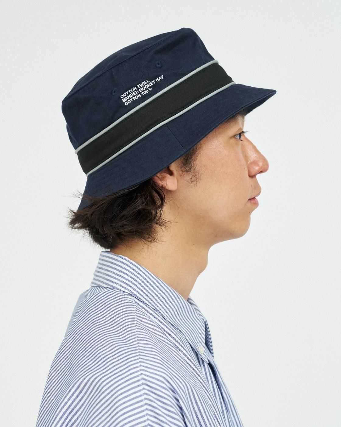 FreshService * FSP253-90216 COTTON TWILL BANDED BUCKET HAT(3Ÿ)
