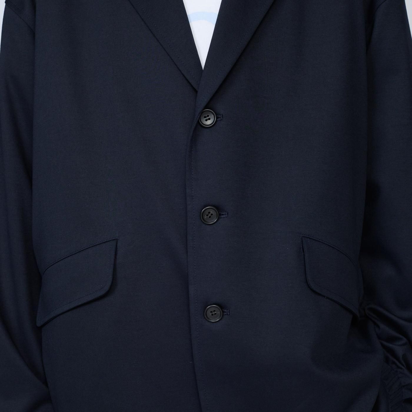 UNTRACE * _196 Single Sports Jacket * Dark Navy