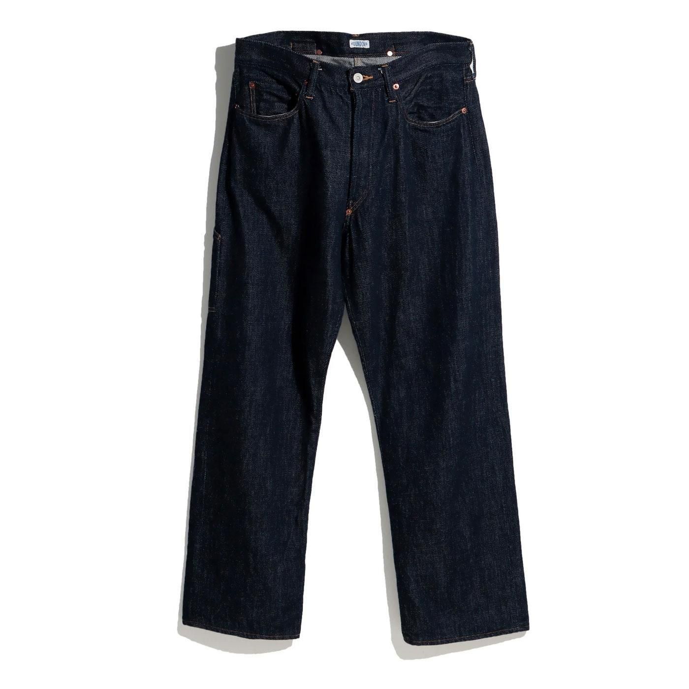 FOUNDOUR * 015FD252022 DENIM WORK PANTS * One Wash