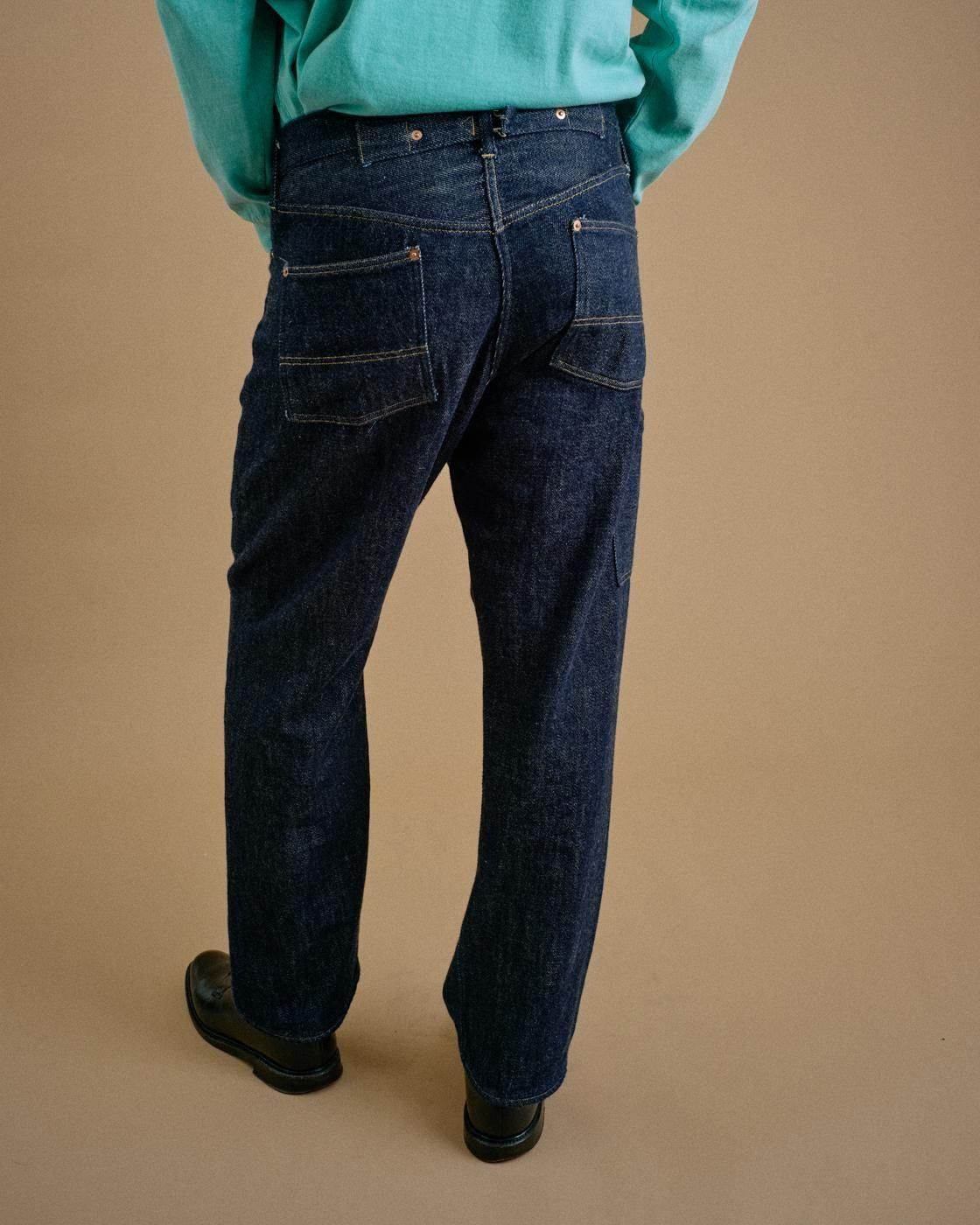 FOUNDOUR * 015FD252022 DENIM WORK PANTS * One Wash | public