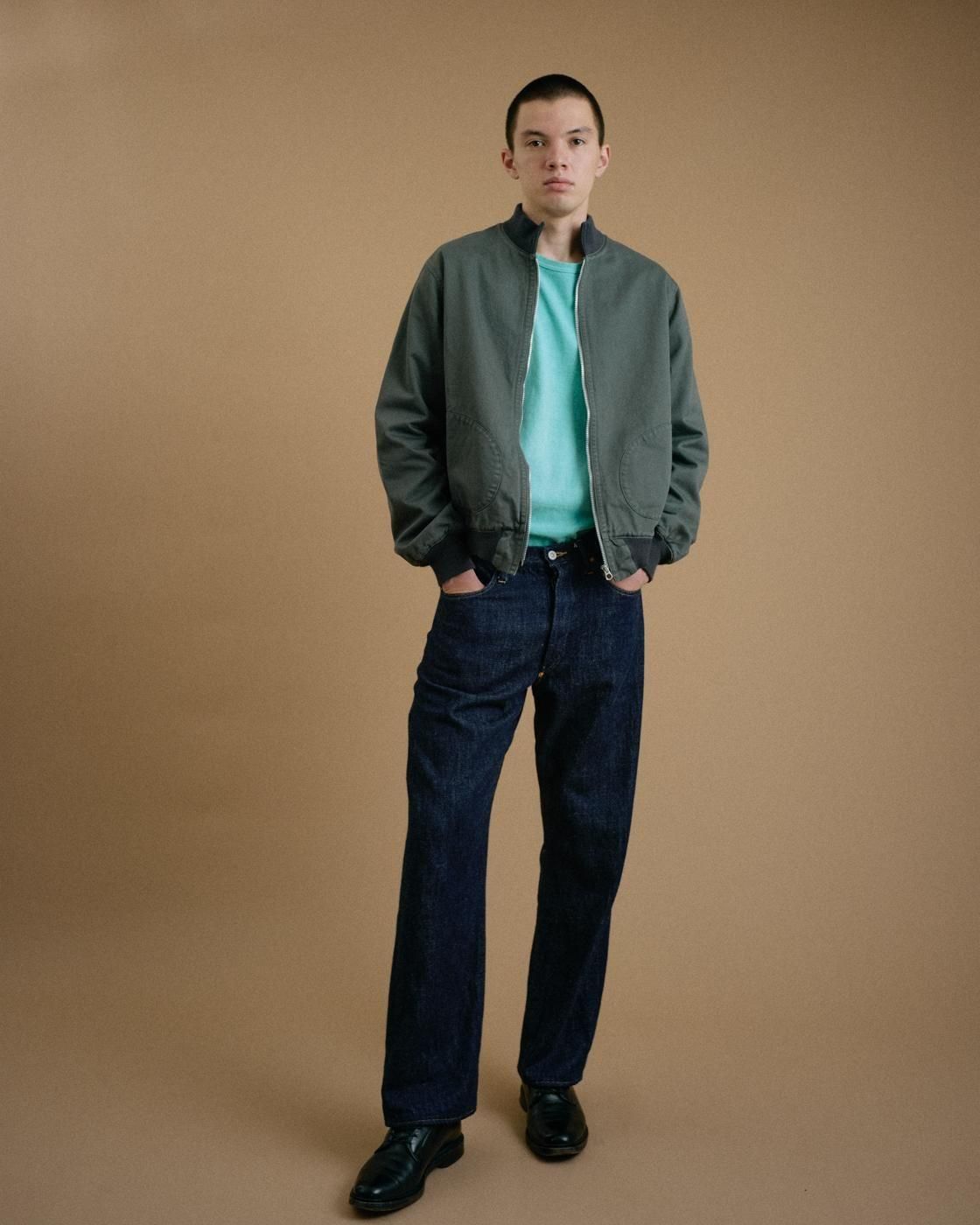 FOUNDOUR * 015FD252022 DENIM WORK PANTS * One Wash