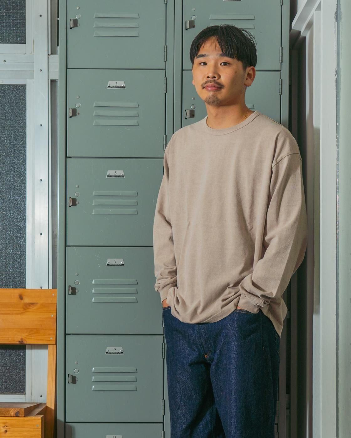 FOUNDOUR * FD252013 LONG SLEEVE FADE TEE SHIRT(4Ÿ)