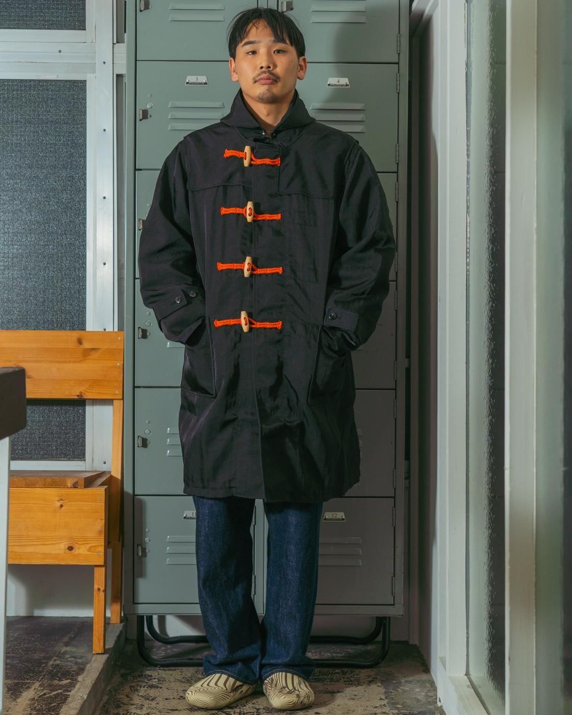 FOUNDOUR * FD252016 DUFFLE COAT * Black