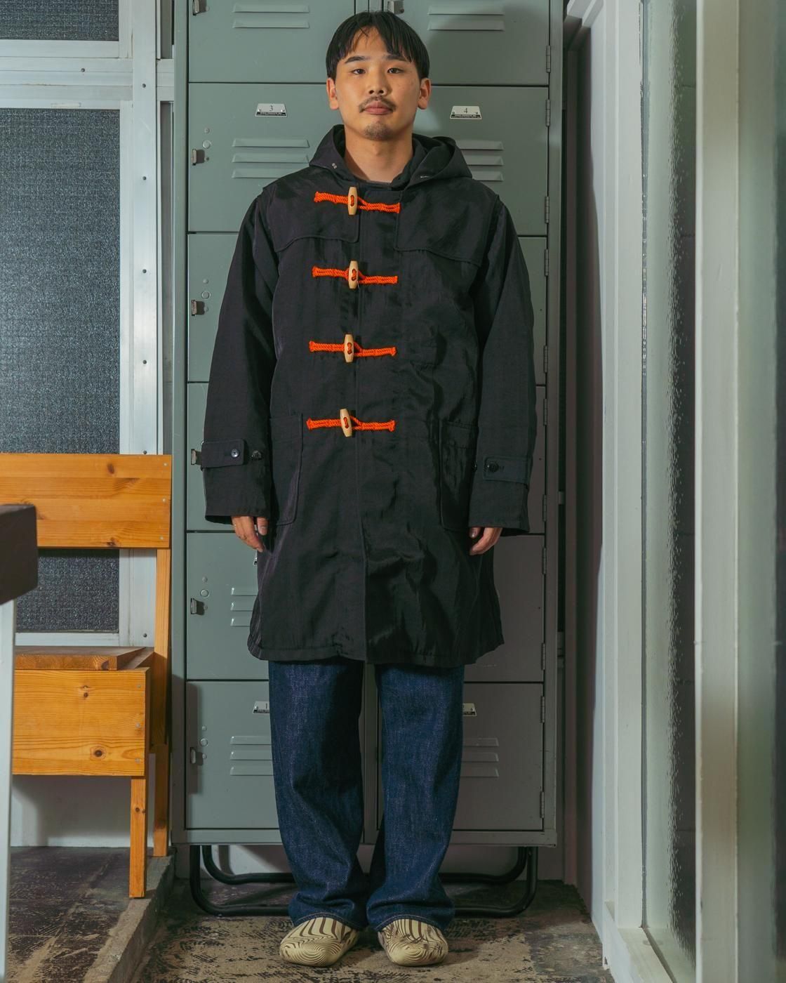 FOUNDOUR * FD252016 DUFFLE COAT * Black