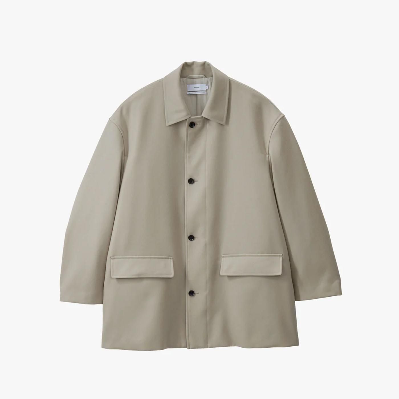 Graphpaper * GM253-10354 Scale Off Flannel Car Coat(2色展開) | public