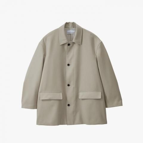 Graphpaper * GM253-10354 Scale Off Flannel Car Coat(2Ÿ)