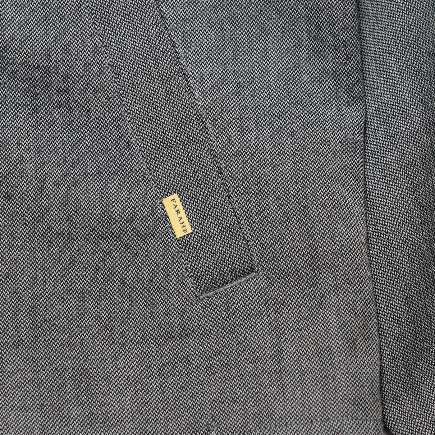 FARAH * FR0502-M1007 Hooded Zip Up Blouson * DarkGrey