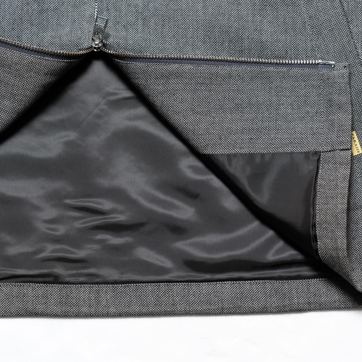 FARAH * FR0502-M1007 Hooded Zip Up Blouson * DarkGrey