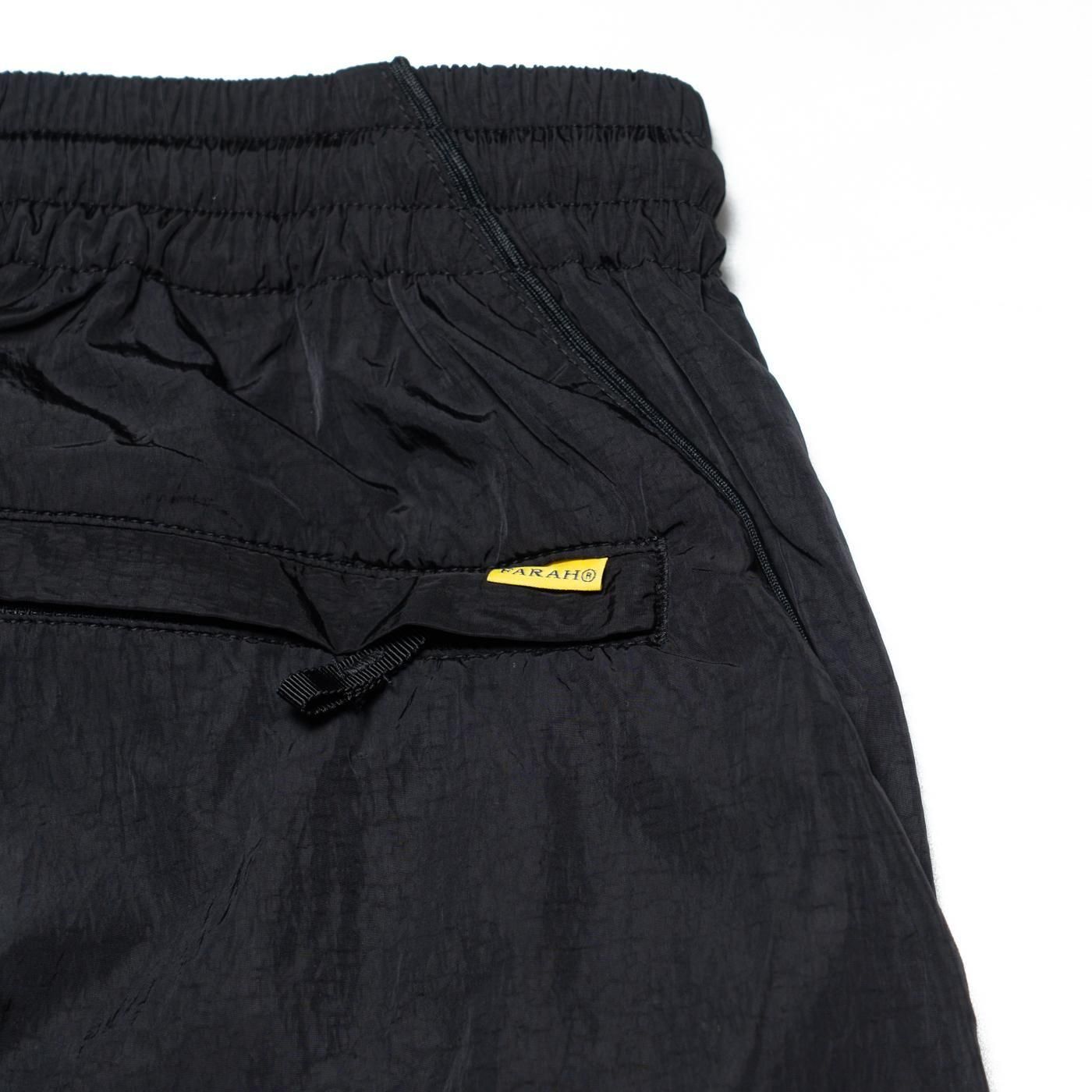 FARAH * FR0502-M4026 Nylon Piping Jogger Pants * Black