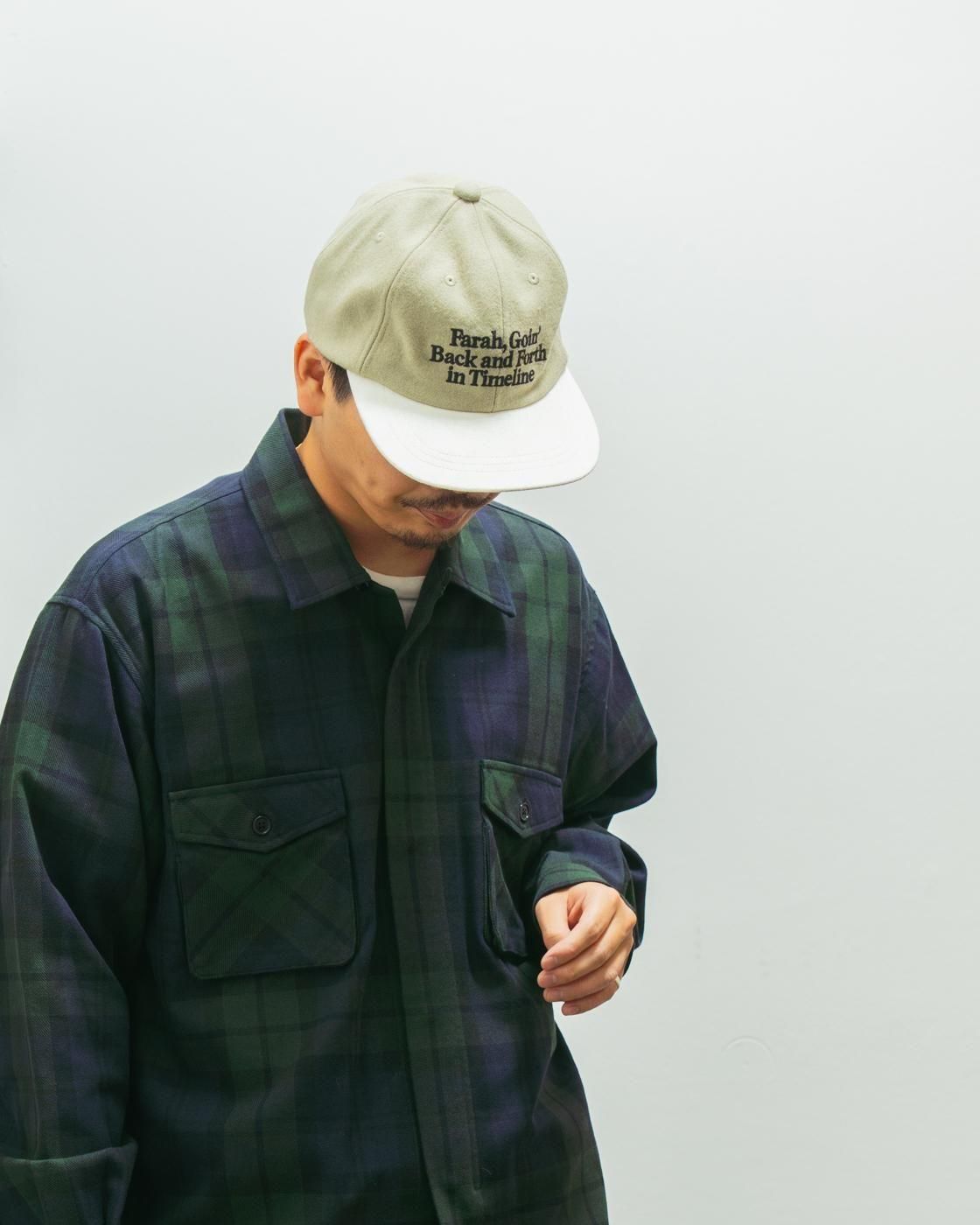 FARAH * FR0502-M9004 6 Panel Cap(3Ÿ)