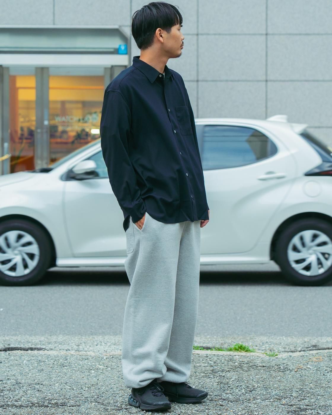 BODHI * BD25AW-SH001 PRINCIPLE/CASHMERE OX SHIRT * Dark Navy