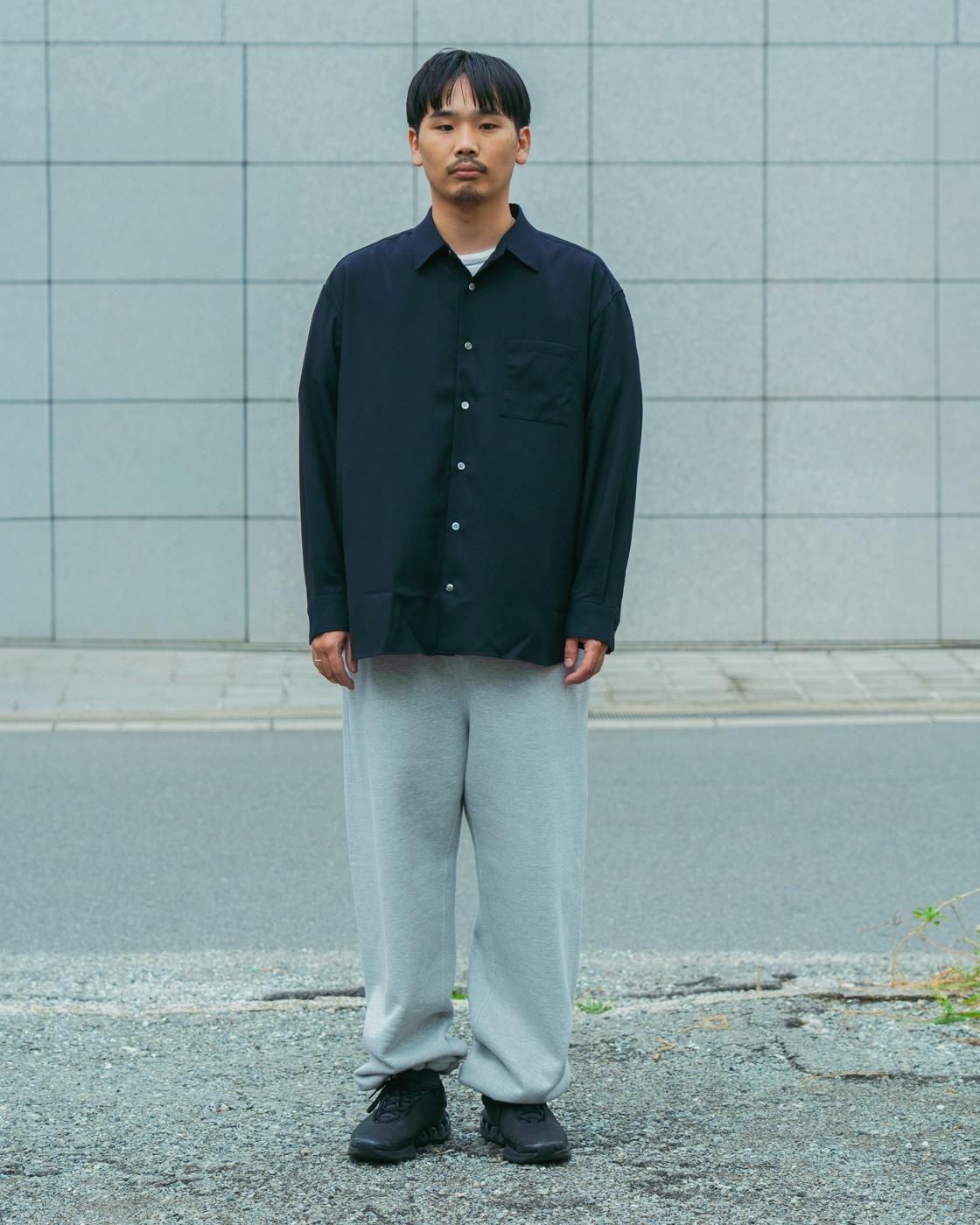 BODHI * BD25AW-SH001 PRINCIPLE/CASHMERE OX SHIRT * Dark Navy