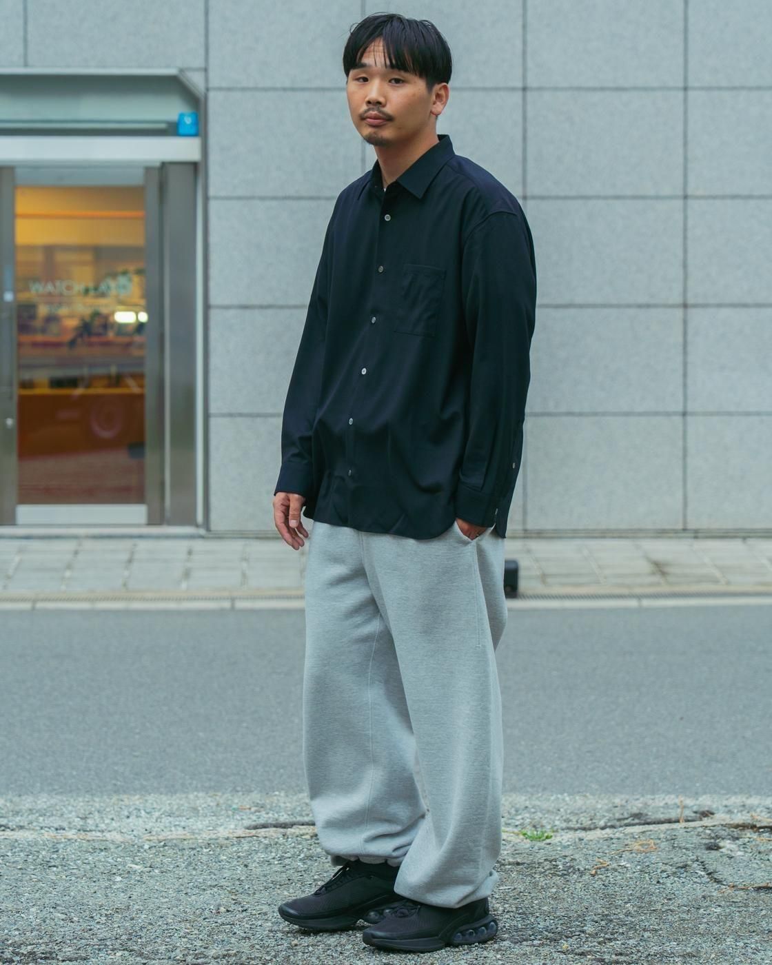 BODHI * BD25AW-SH001 PRINCIPLE/CASHMERE OX SHIRT * Dark Navy