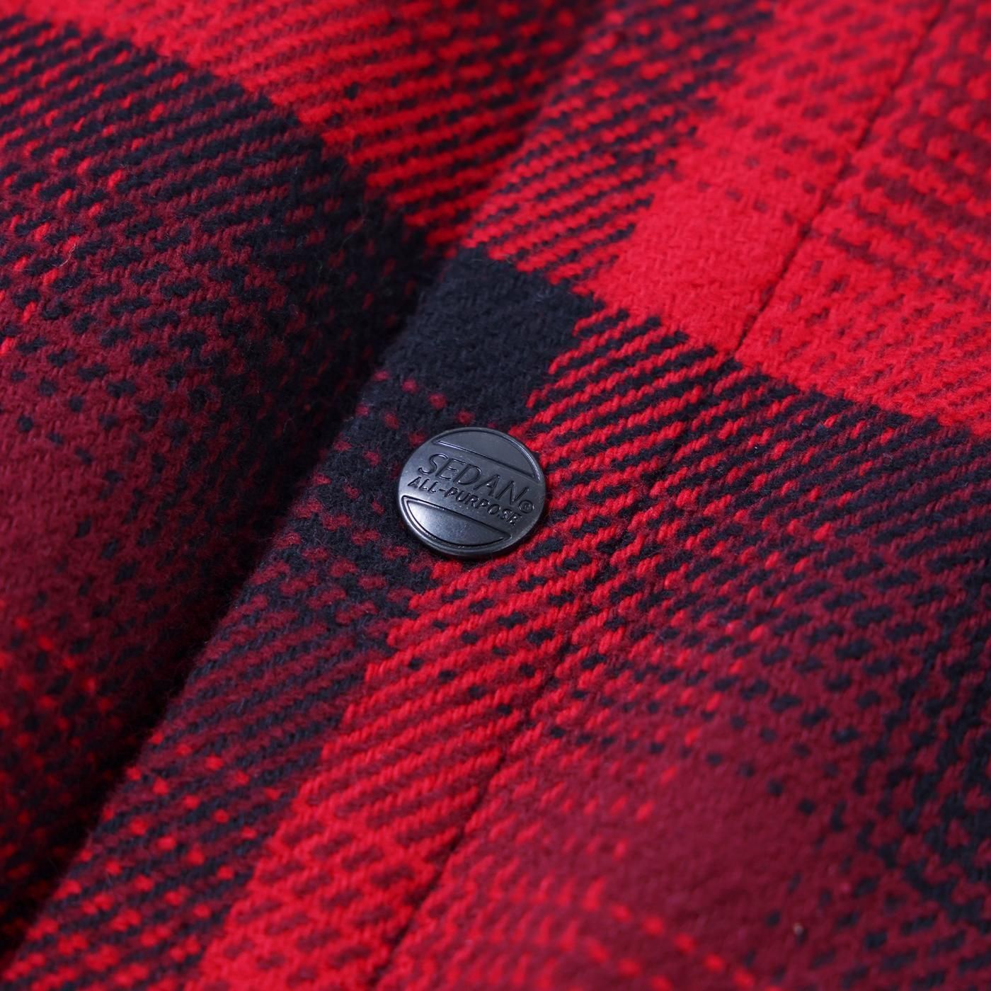 SEDAN ALL-PURPOSE * SD25F-SH05 Flannel Hoodie(2色展開)