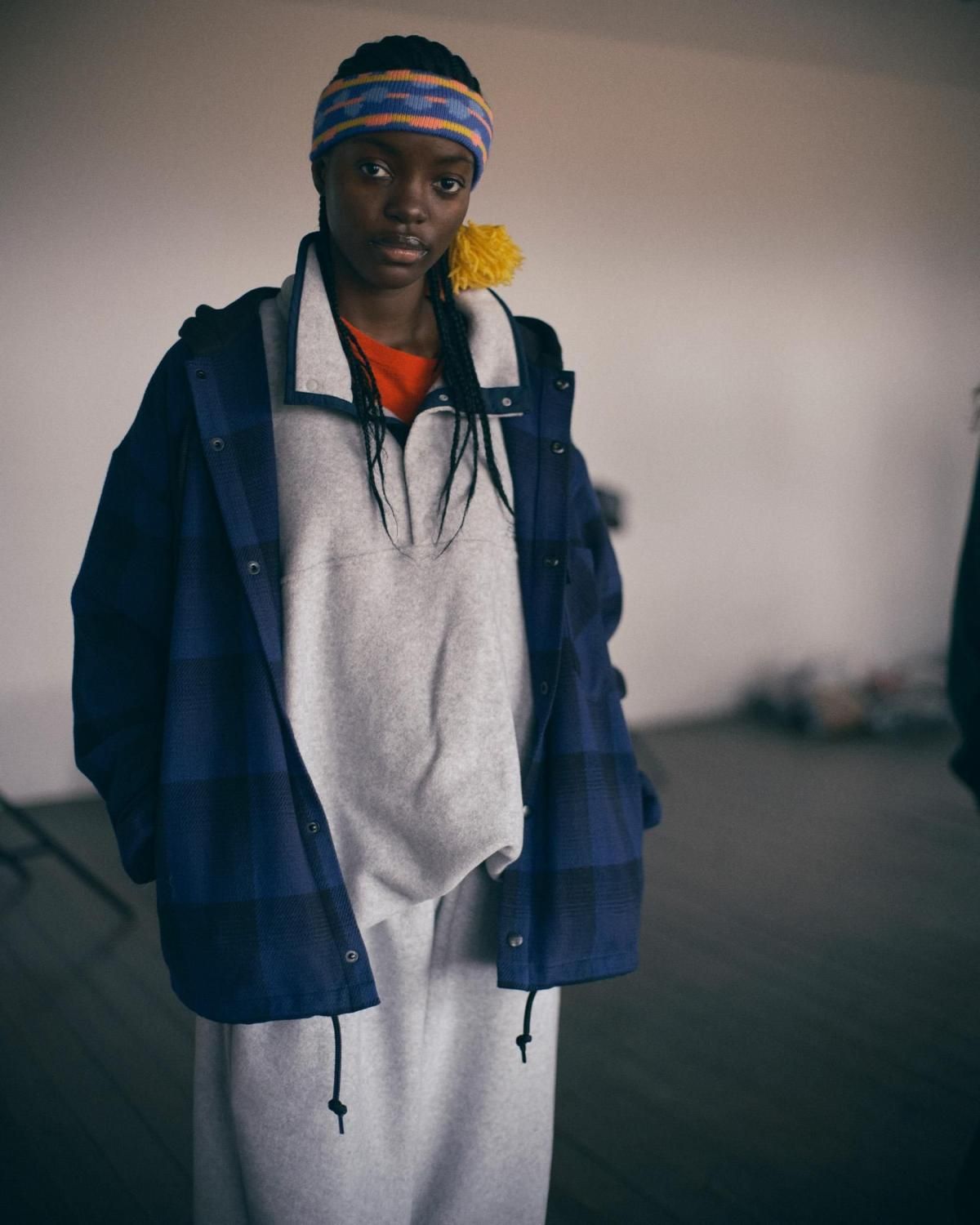 SEDAN ALL-PURPOSE * SD25F-SH05 Flannel Hoodie(2色展開)