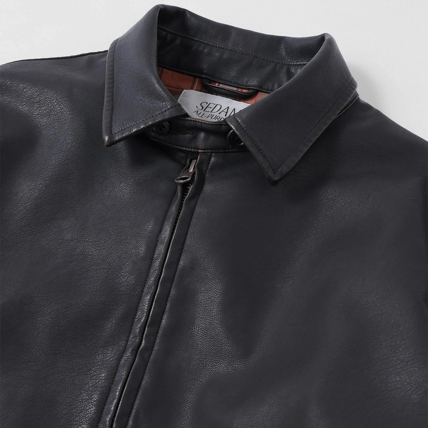 SEDAN ALL-PURPOSE * SD25F-JK03 Synthetic Leather Jacket(2色展開)