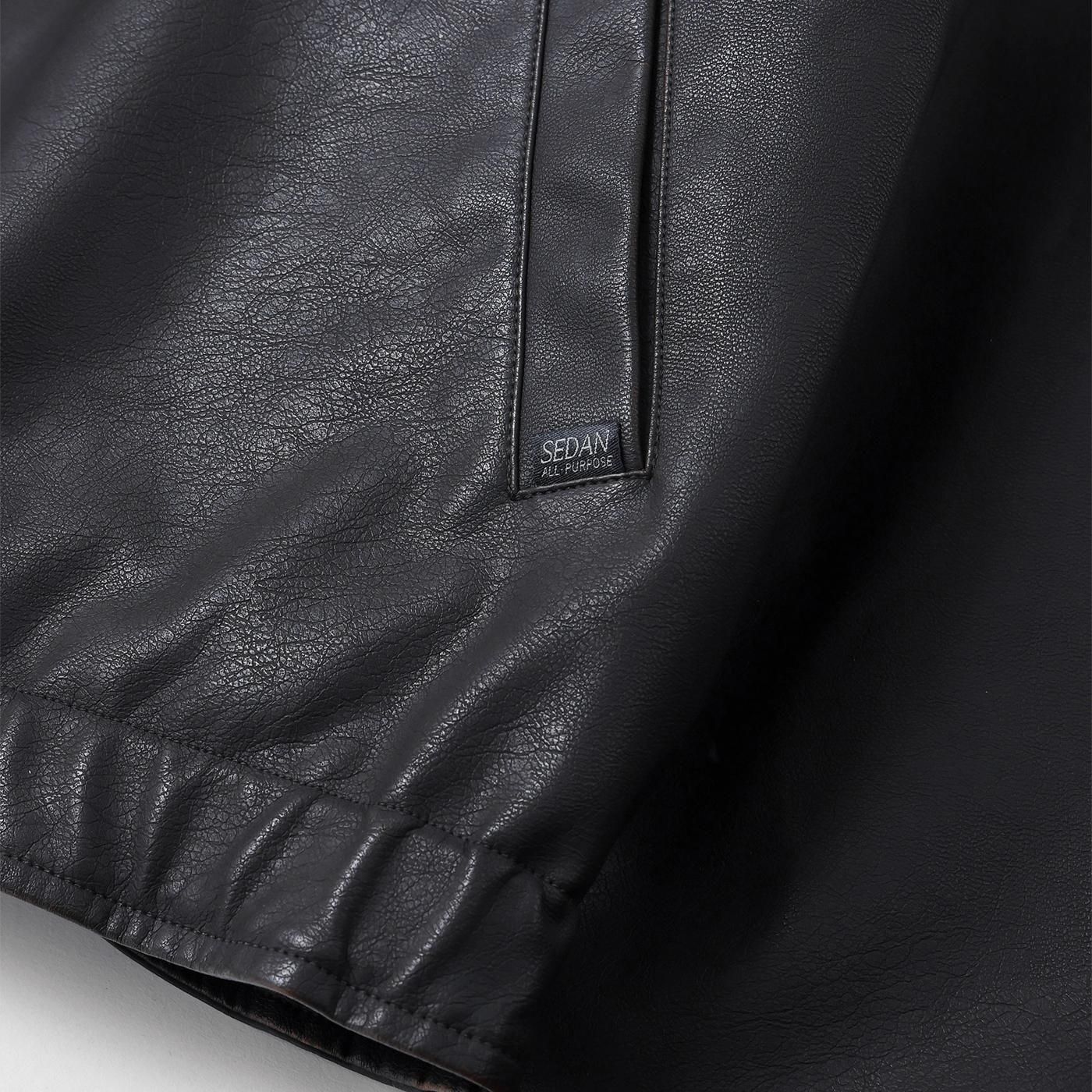 SEDAN ALL-PURPOSE * SD25F-JK03 Synthetic Leather Jacket(2色展開)