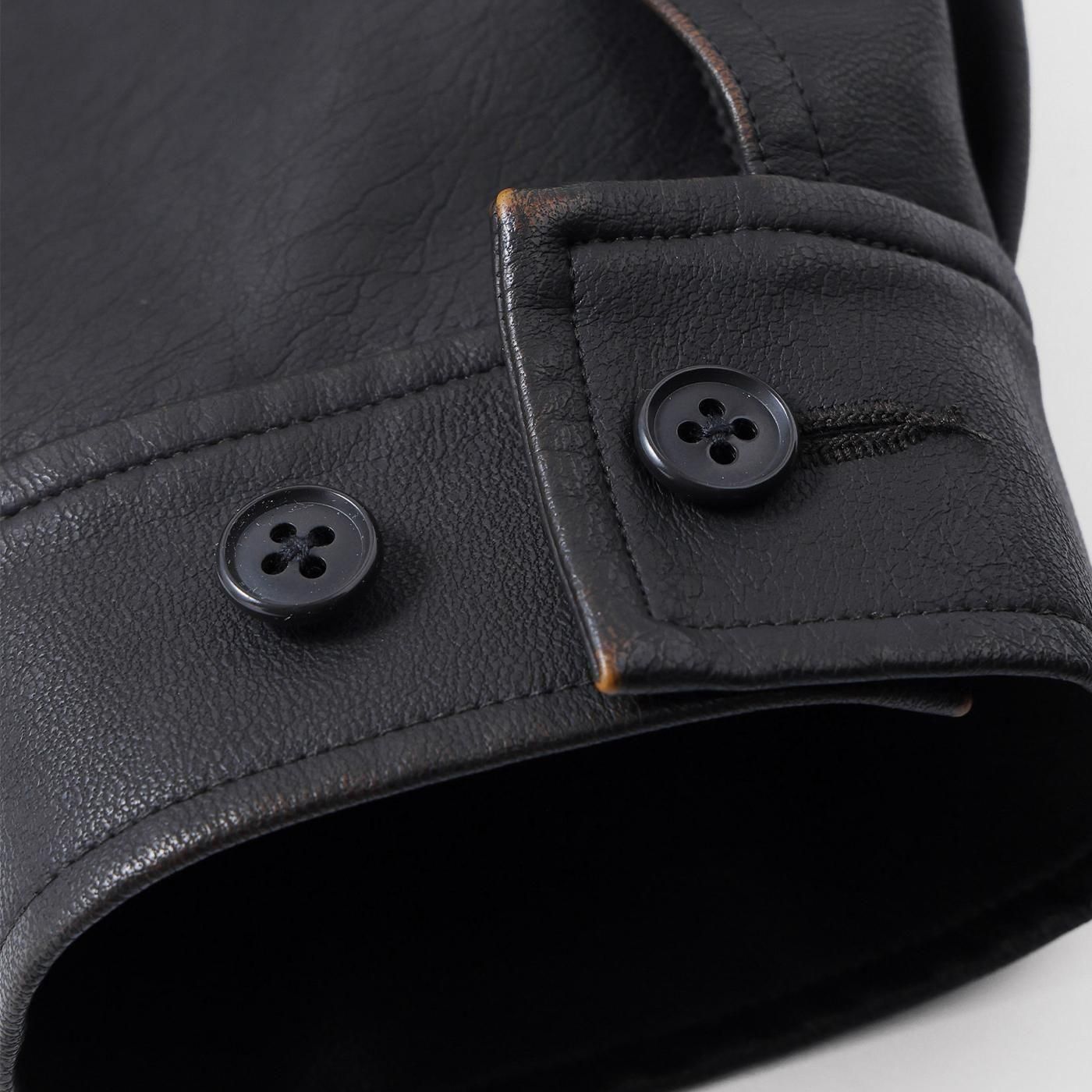 SEDAN ALL-PURPOSE * SD25F-JK03 Synthetic Leather Jacket(2色展開)